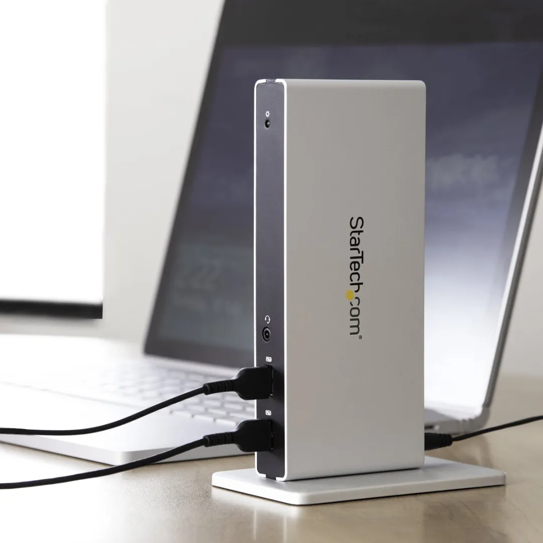 Startech USB3SDOCKDD DVI Dual Monitor Docking Station - Zwart