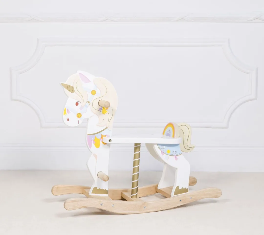 Le Toy Van LTV 410PL134 Schommelende Eenhoorncarrousel - 1000 Stuks - Multicolor