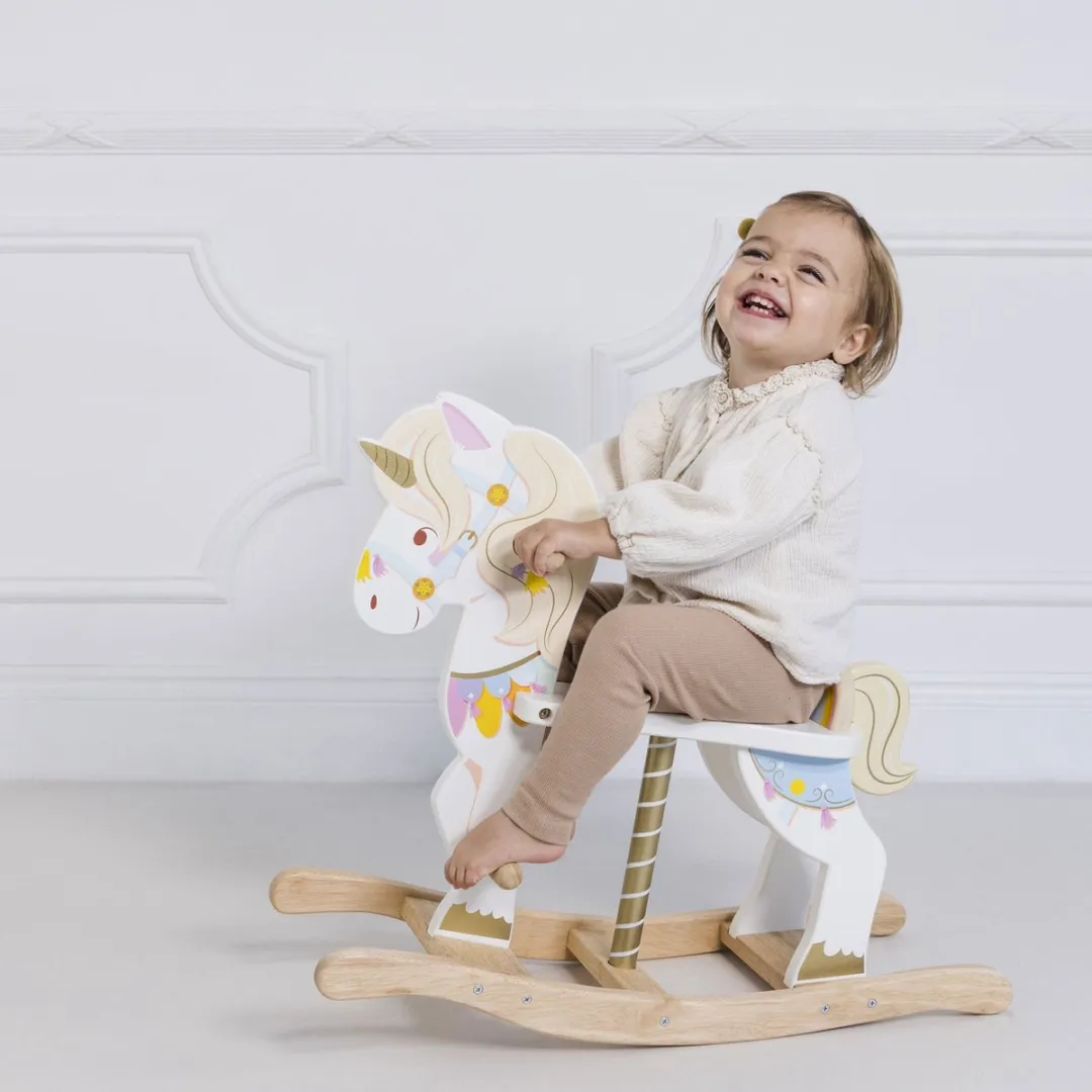 Le Toy Van LTV 410PL134 Schommelende Eenhoorncarrousel - 1000 Stuks - Multicolor