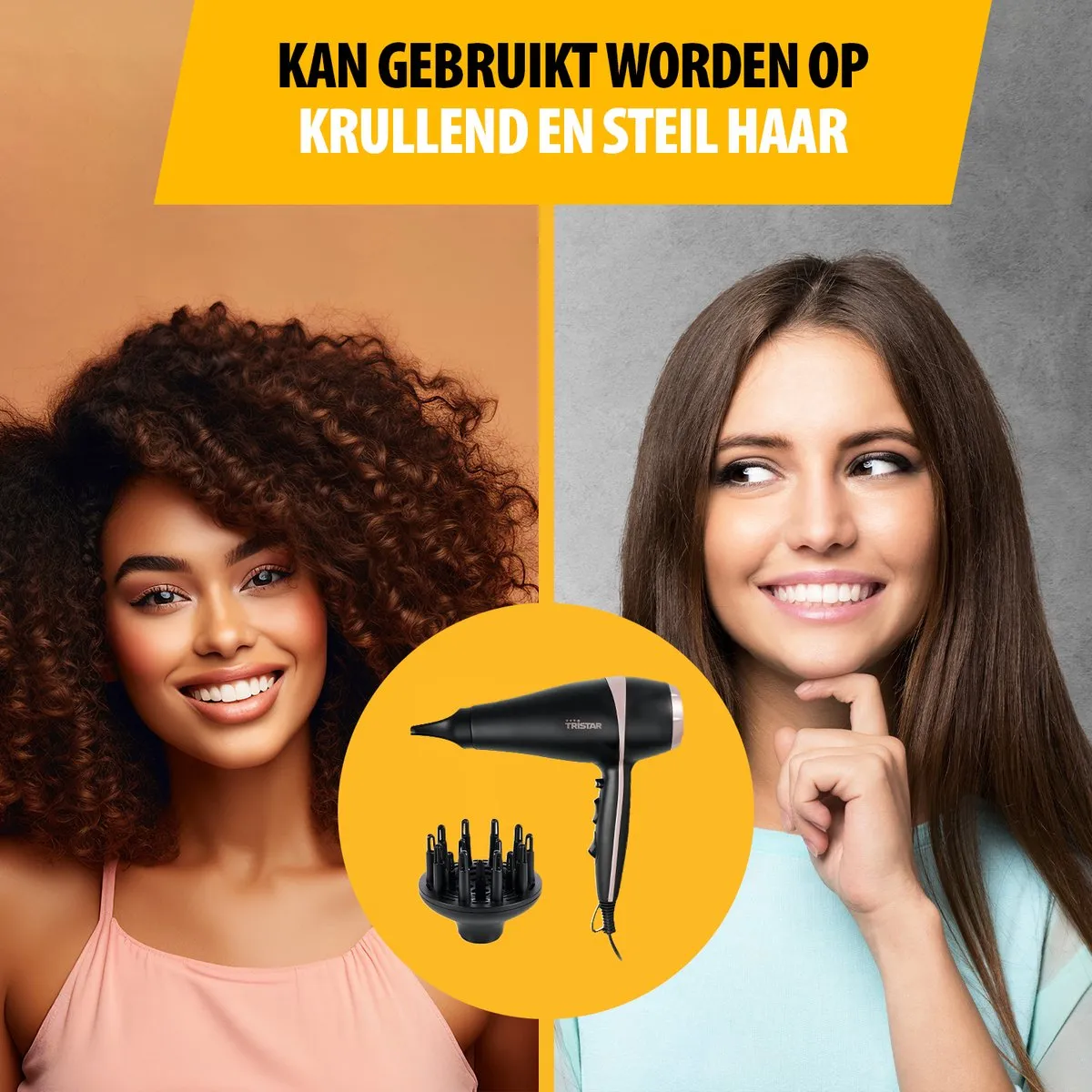 Tristar HD-2450 Haardroger 2200W - Zwart