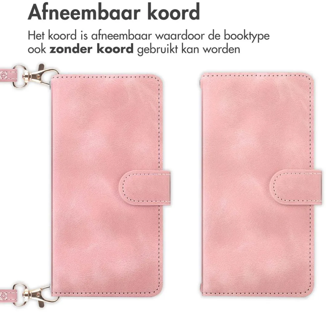Imoshion Bookcase Hoesje Samsung Galaxy S23 FE - 3 Pasjes - Roze