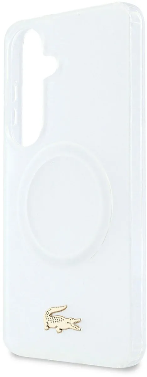 Lacoste Telefoonhoesje Galaxy S26 - MagSafe - Wit