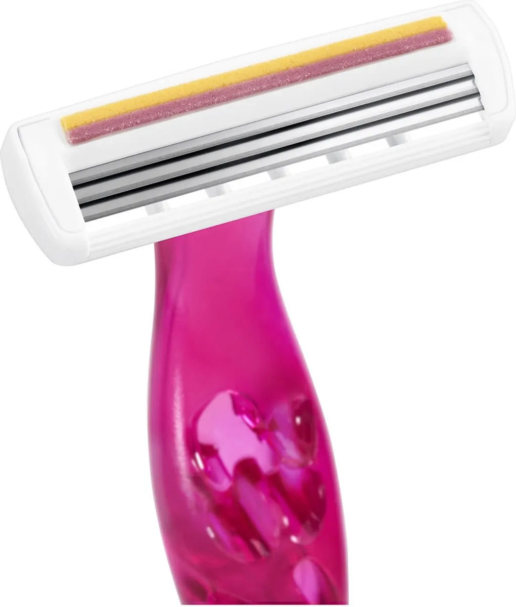 Bic Miss Soleil Wegwerpscheermesjes 10 Stuks - 3 Bladen - Roze