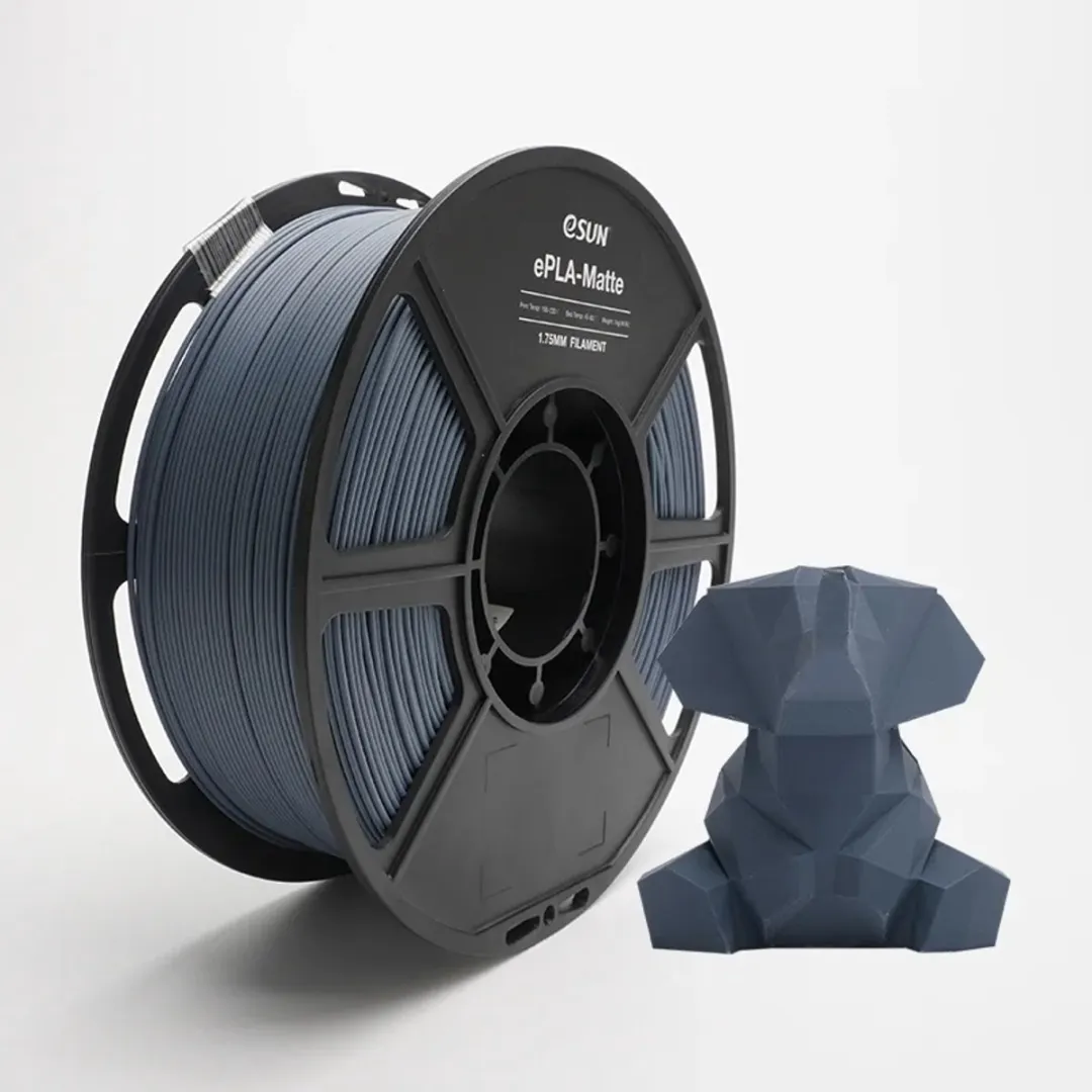 ESUN ePLA-Matte Donkergrijs 3D Printerfilament 1kg - 1.75mm