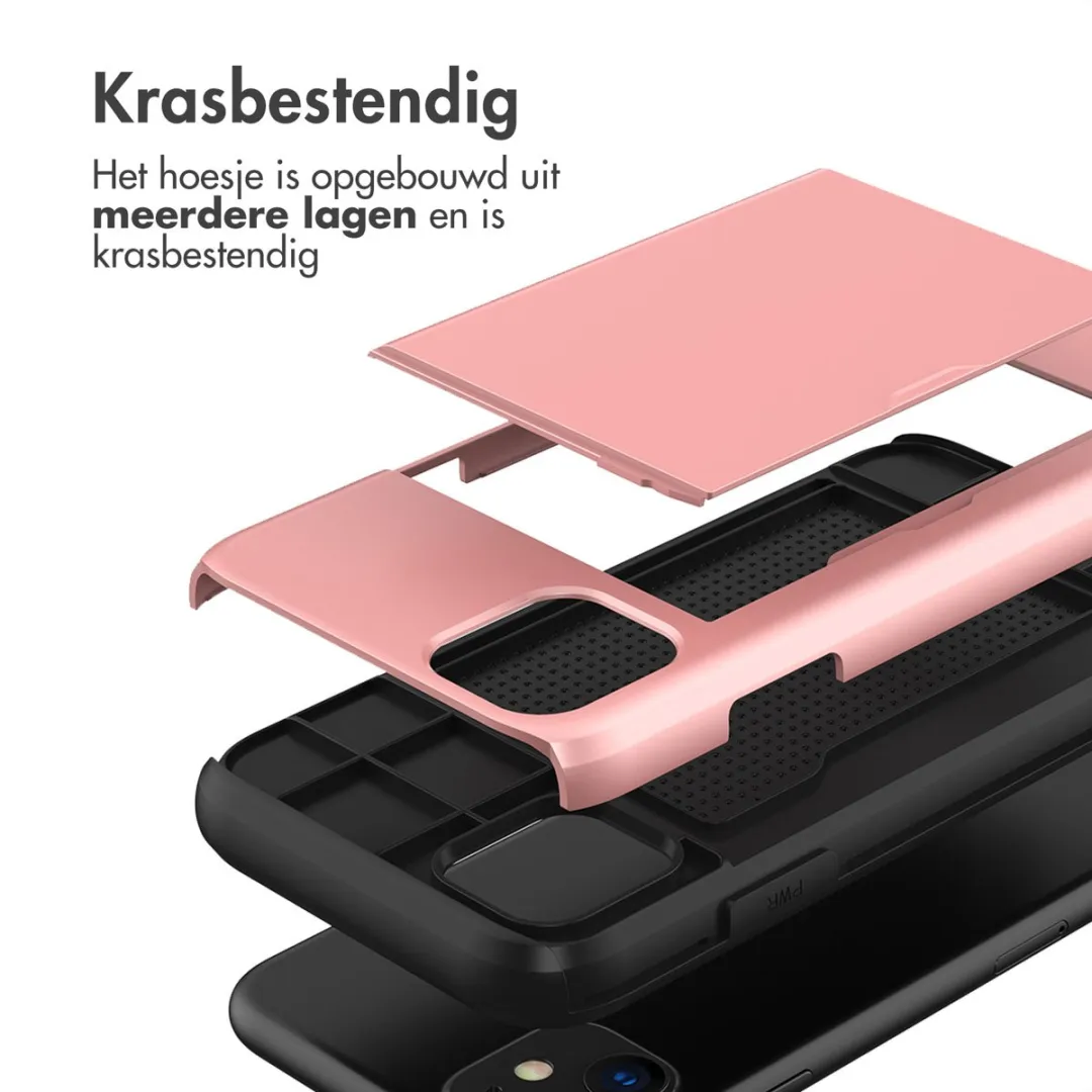 Imoshion Hoesje iPhone 11 Rosé Goud - 2 Pasjes