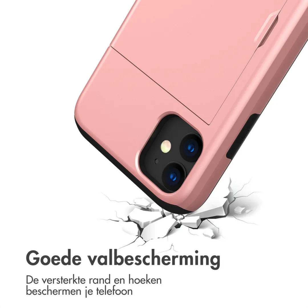 Imoshion Hoesje iPhone 11 Rosé Goud - 2 Pasjes