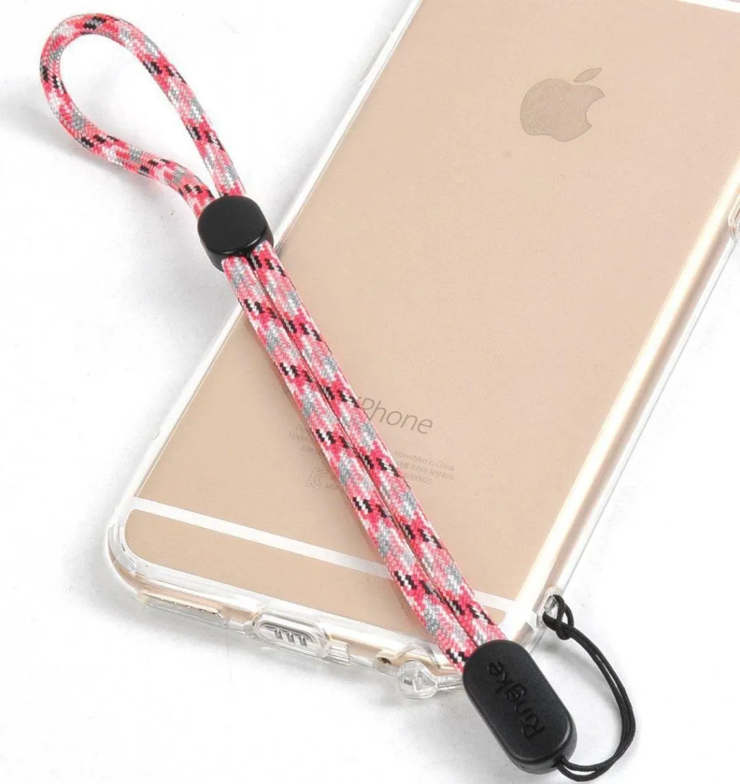 Ringke Lanyard Vingerband - 4 Stuks - Zwart/Wit - afbeelding 6 van 6
