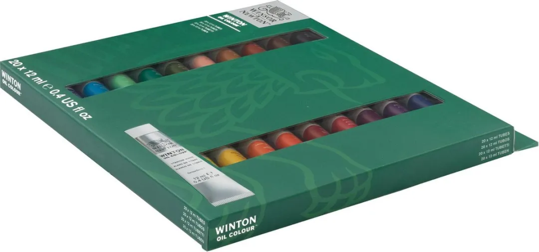 Winsor & Newton Winton Olieverf 20x12ml - 20 Kleuren