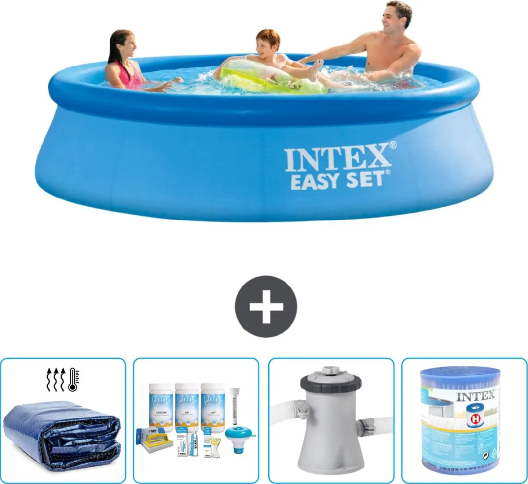 Intex Easy Set Zwembad 305x76cm - Blauw - 3853L