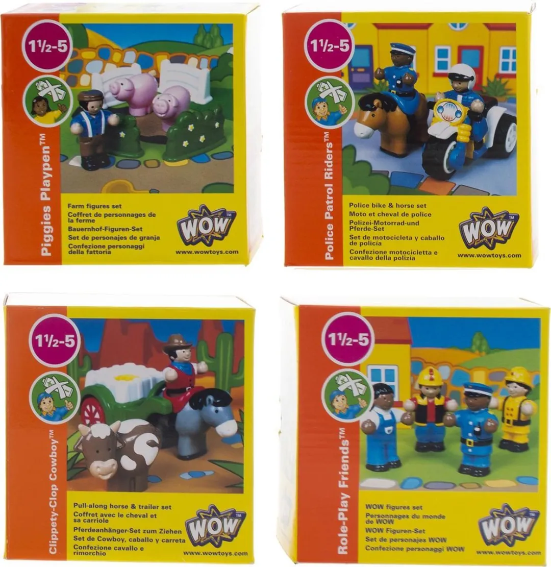 WOW Toys Bouwset 4 Figuren