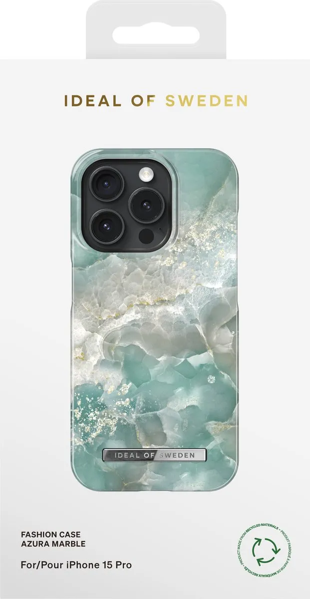 iDeal of Sweden iPhone 15 Pro Backcover Azura Marble - IDFC-I2361P-391