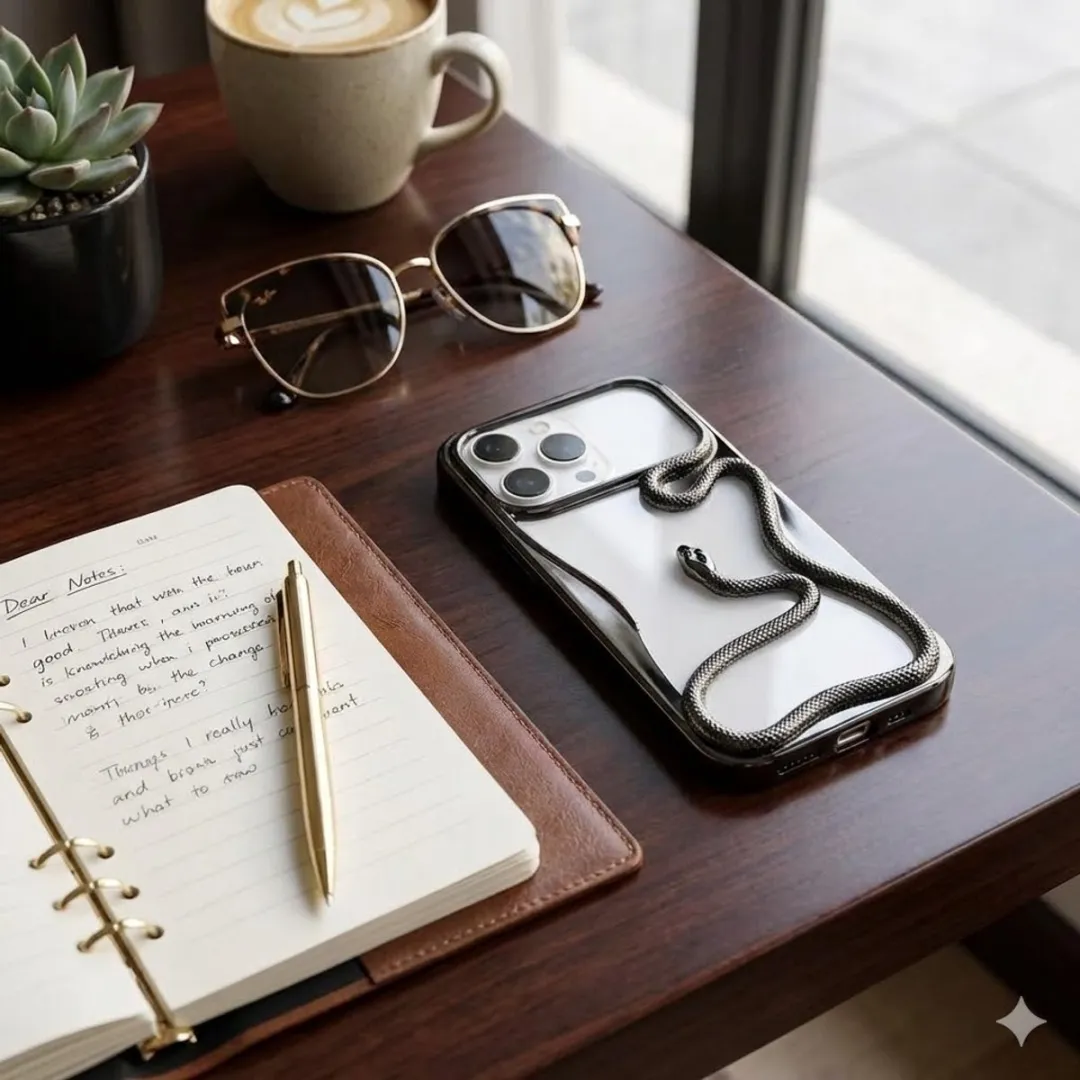NUVEX iPhone 17 Slang Design Hoesje - Zwart