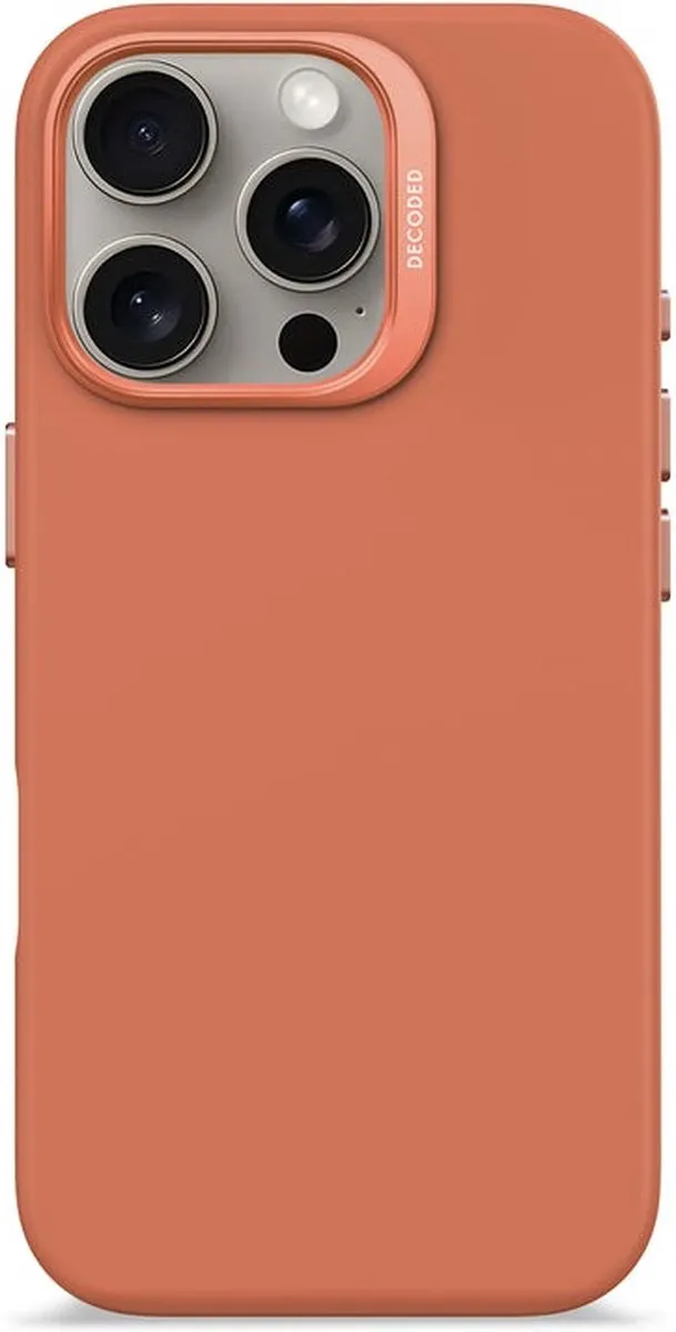 Decoded Siliconen Hoesje iPhone 16 Pro - Roze