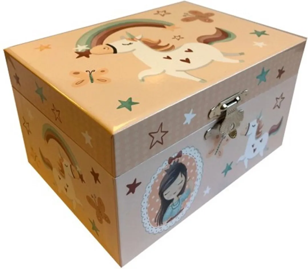 Simply for Kids Unicorn Muziekdoos - Beige