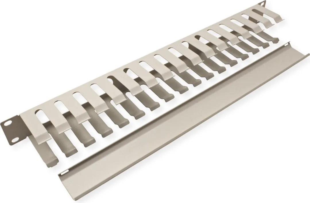 Value 19" Frontplaat 1 HE - 40x60mm - Grijs