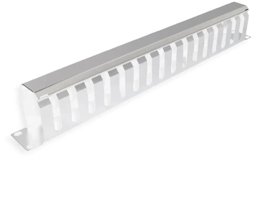 Value 19" Frontplaat 1 HE - 40x60mm - Grijs