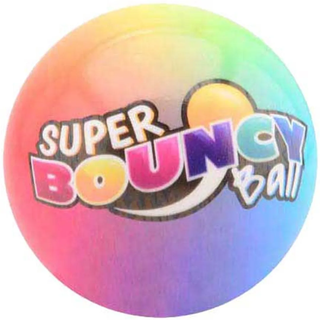 Johntoy HOT Sports + Toys Stuiterbal 10cm - Multicolor