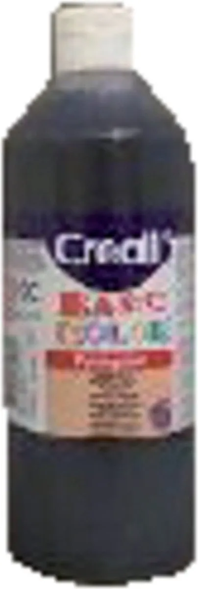 Creall Basic Plakkaatverf Zwart