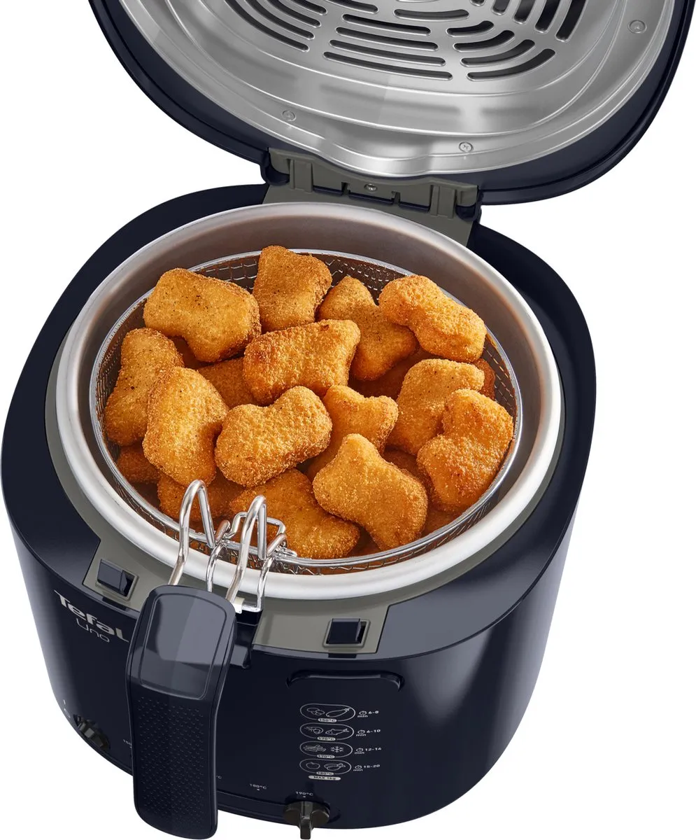 Tefal Uno FF2038 Friteuse 1kg - Zwart