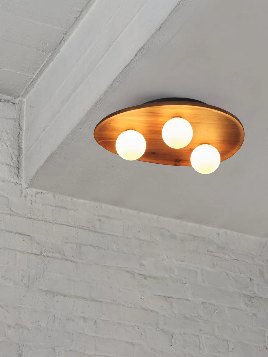 Osram Decor Acacia Nest Plafondlamp - G9 - Houtbruin