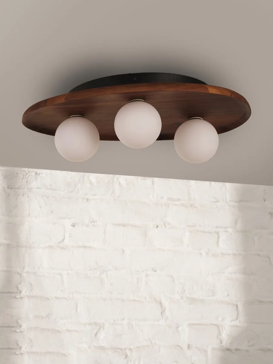 Osram Decor Acacia Nest Plafondlamp - G9 - Houtbruin