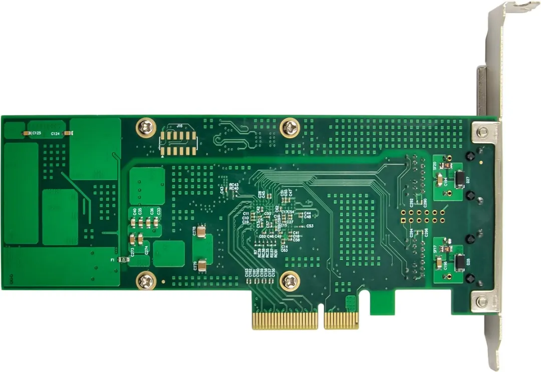 InLine Dual Gigabit Netwerkkaart 51125P - PCIe x4 PoE+