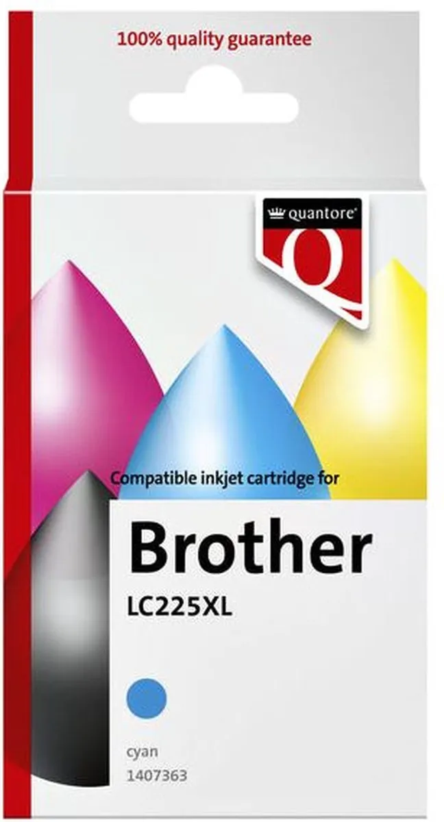 Quantore Inktcartridge Brother LC225XL