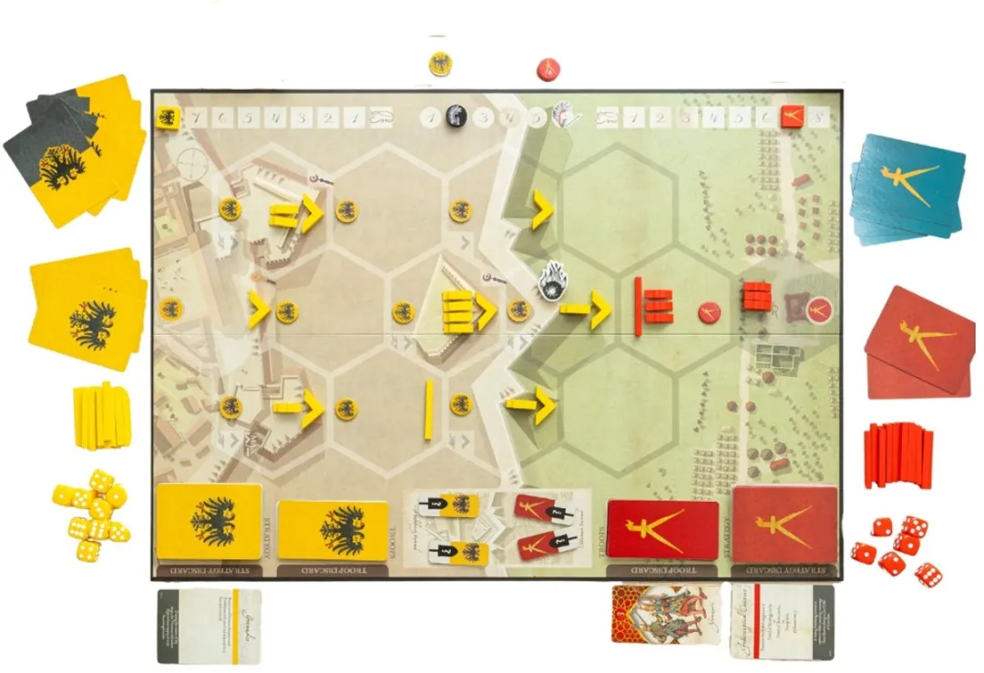 Capstone Games Fire & Stone Siege of Vienna 1683 Bordspel - 2-4 Spelers