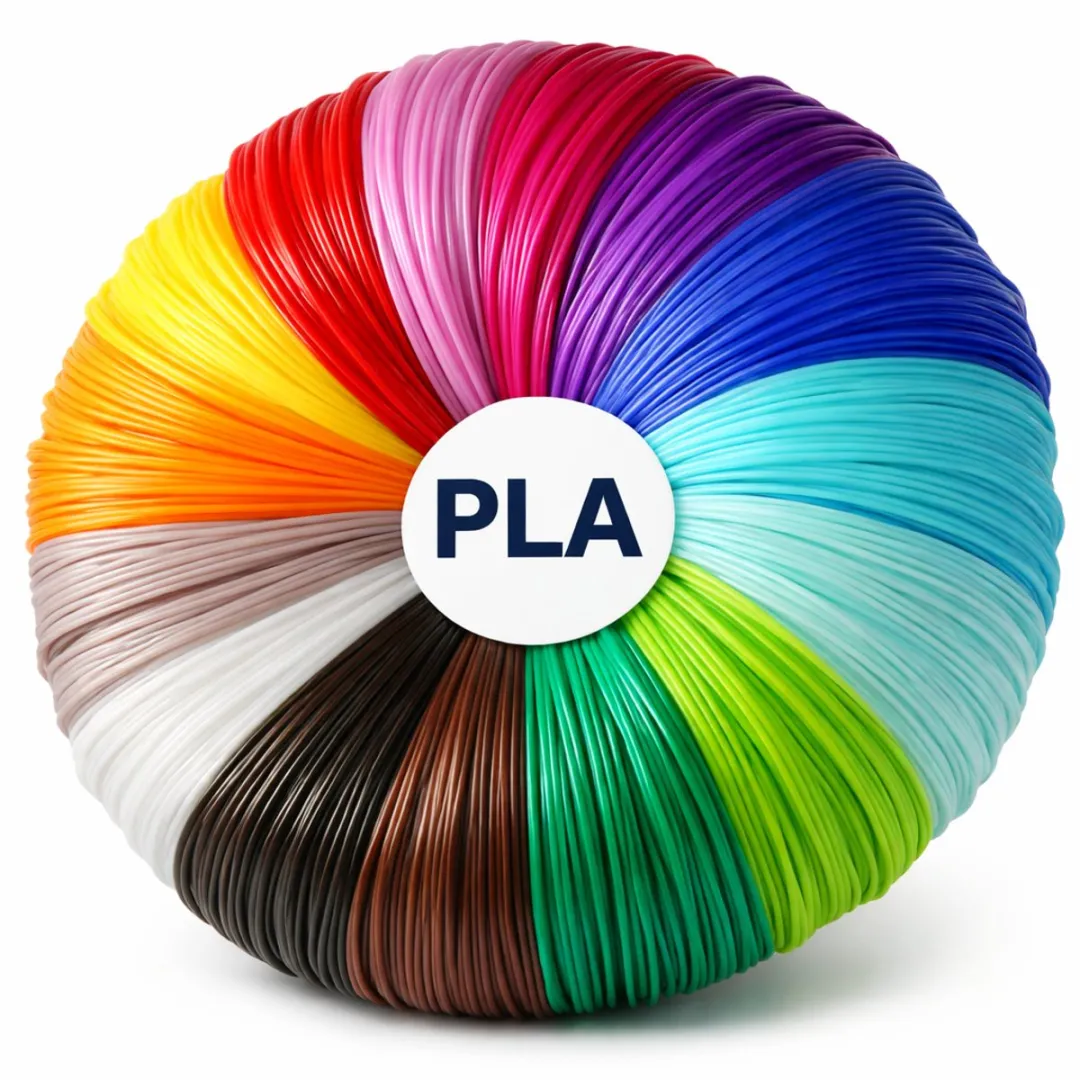 Fits4Kids® Filament PLA Vullingen Voor 3D Pen - 20 Kleuren - 1.75mm - 100 Meter Navullingen