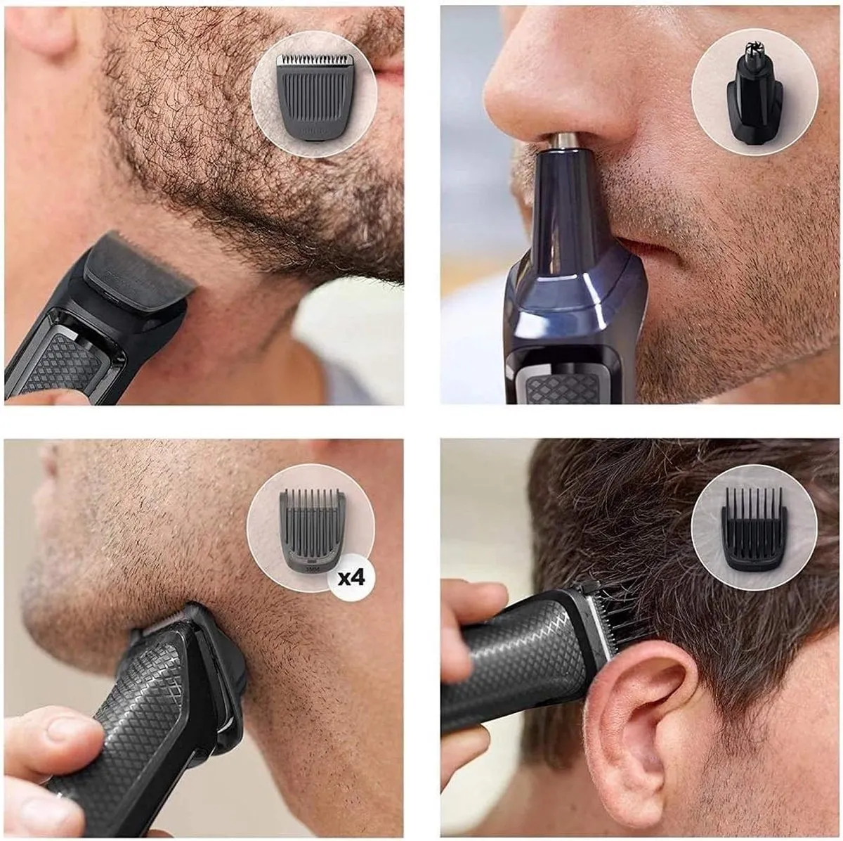 Philips Multigroom Series 3000 MG3721/14 - 7-in-1 - Zwart
