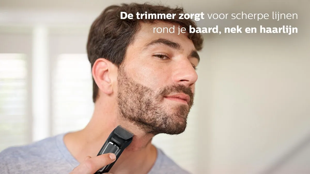 Philips MG3740/15 Multigroom Baardtrimmer - 9 Opzetstukken