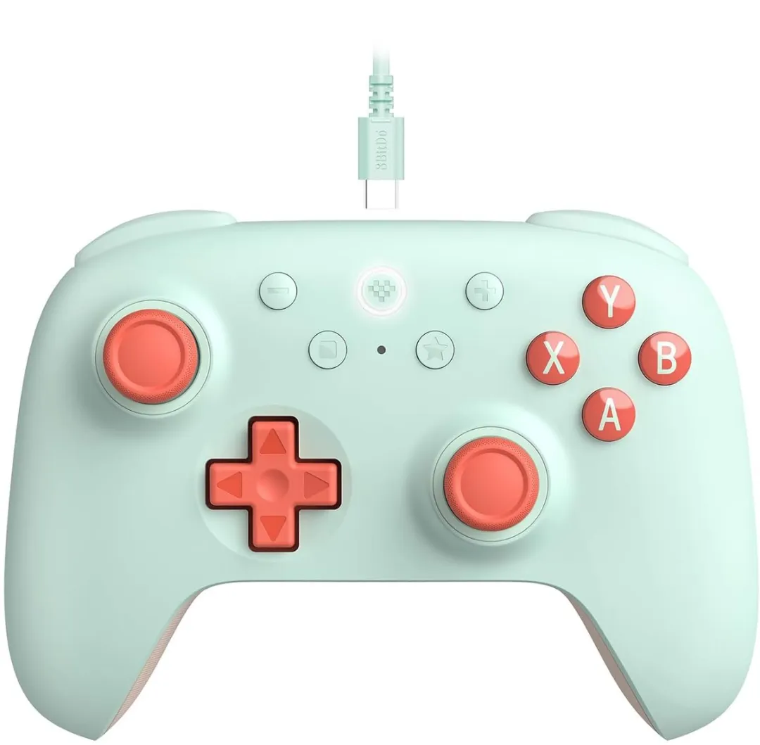 8Bitdo Ultimate 2C Controller RET00475 - Mint/Roze