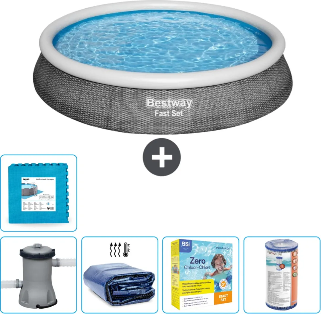 Bestway Fast Set Zwembad 396x84cm