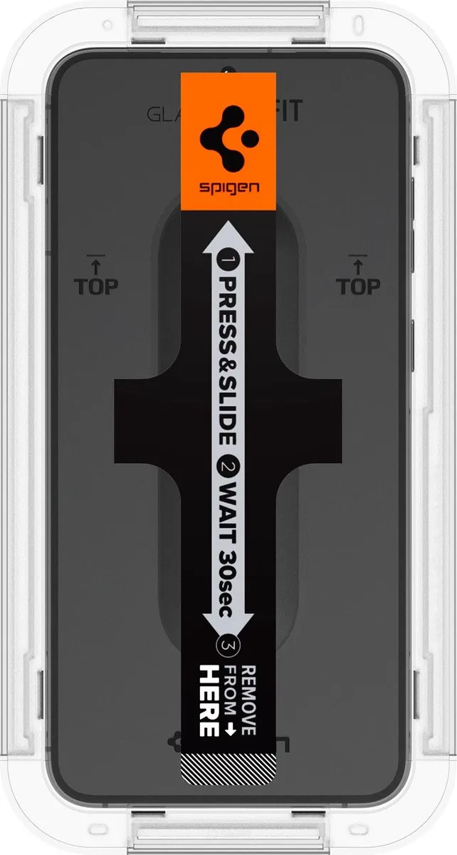 Spigen Glas.tR EZ Fit AGL05958 Screenprotector - 2 Stuks