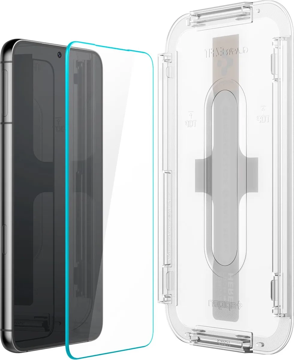 Spigen Glas.tR EZ Fit AGL05958 Screenprotector - 2 Stuks