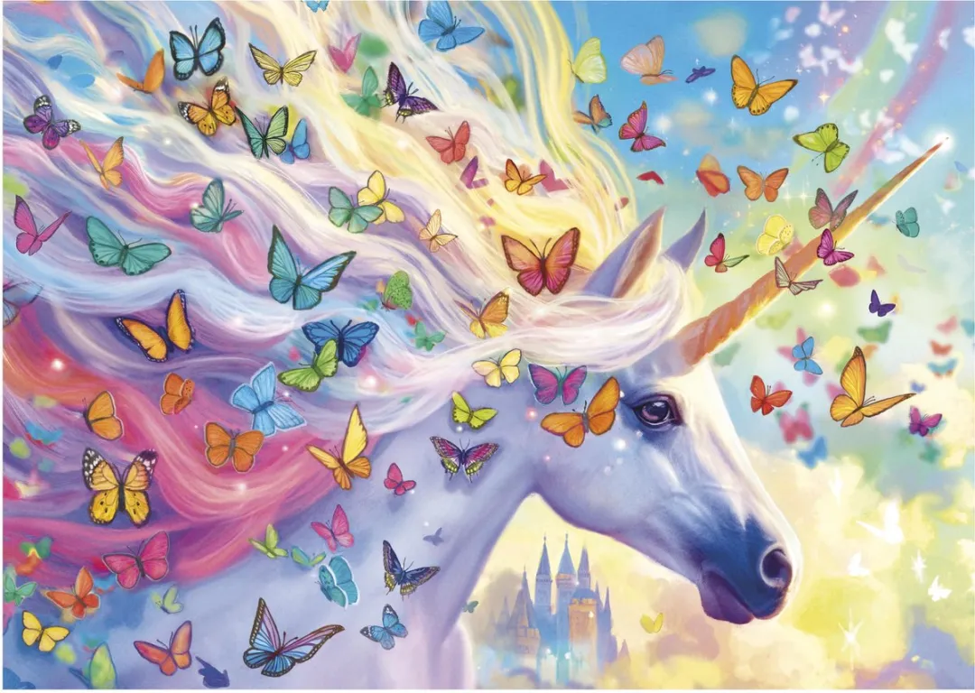 Educa Rainbow Unicorn Puzzel 500 Stuks