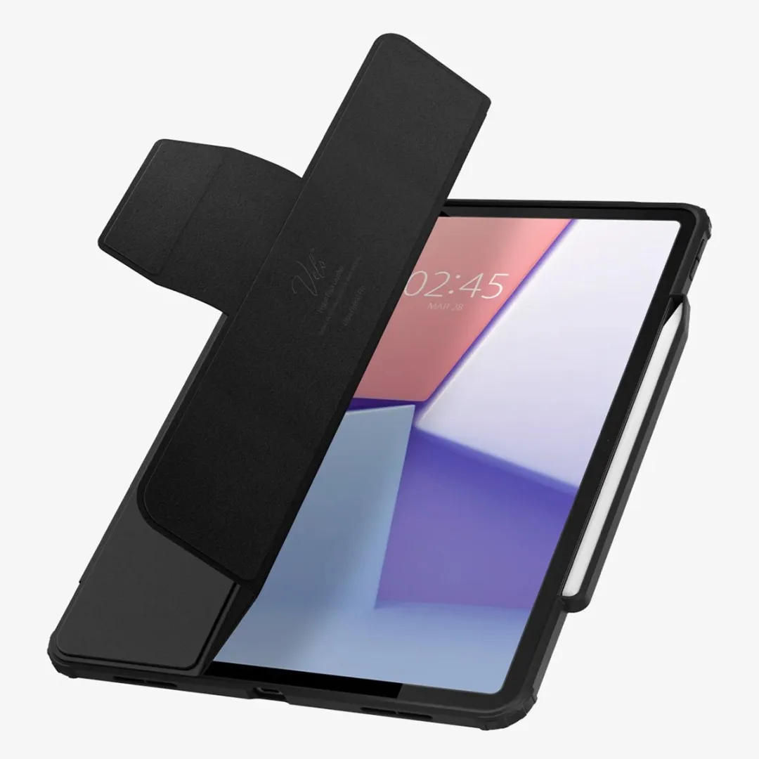Spigen Ultra Hybrid Pro ACS07668 Bookcase - iPad Air 13 Zwart - afbeelding 6 van 6