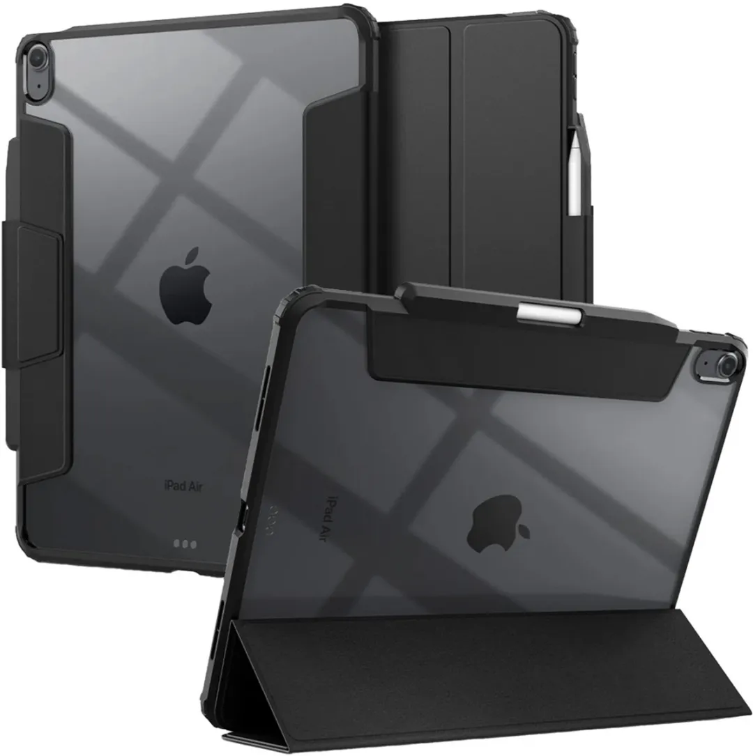 Spigen Ultra Hybrid Pro ACS07668 Bookcase - iPad Air 13 Zwart