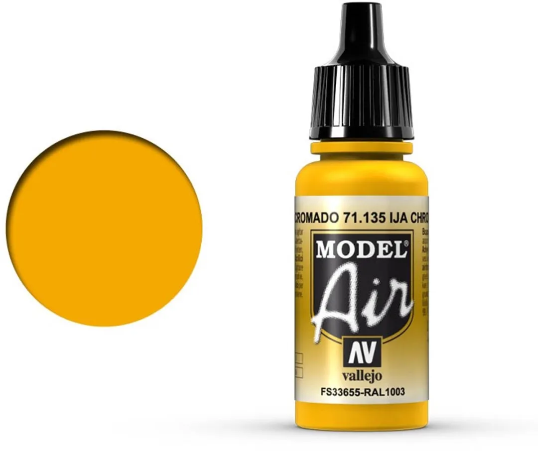 Vallejo Model Air IJA Chrome Yellow Acrylverf 17ml