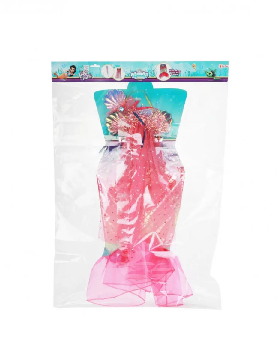 Toi-Toys Zeemeermin Verkleedset M - Blauw