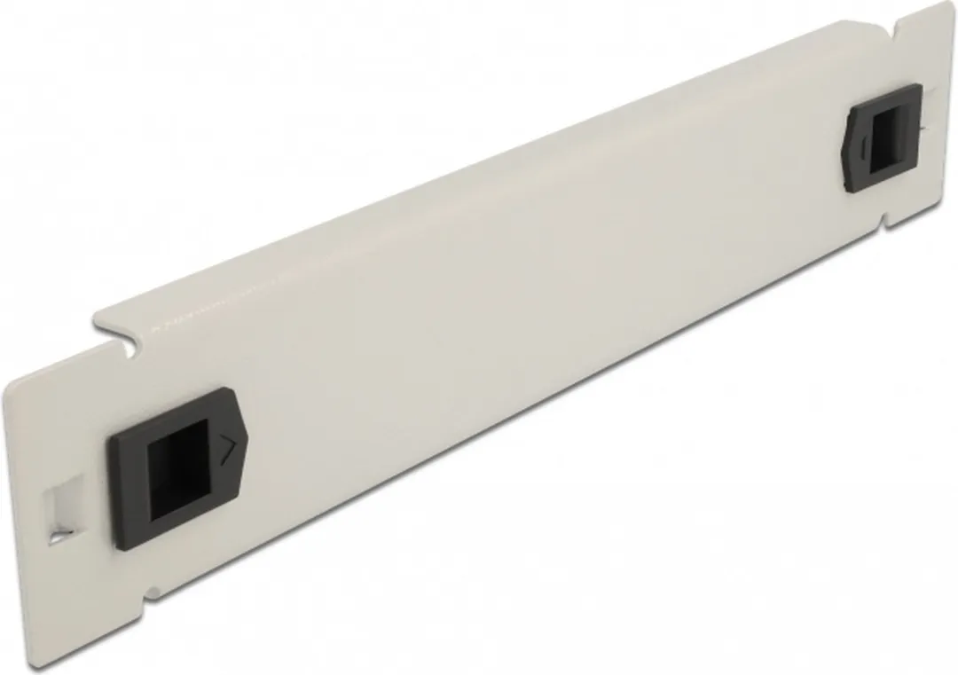 Delock 10" Netwerkkast Blind Cover 1U 66629 - Grijs - afbeelding 3 van 3