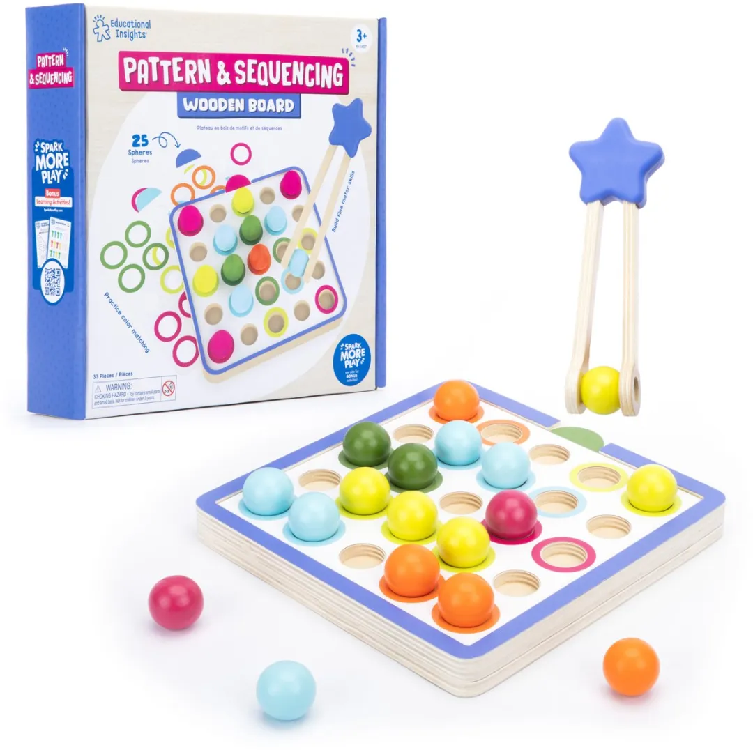Learning Resources Patroon & Volgorde Speelgoedbord Multicolor