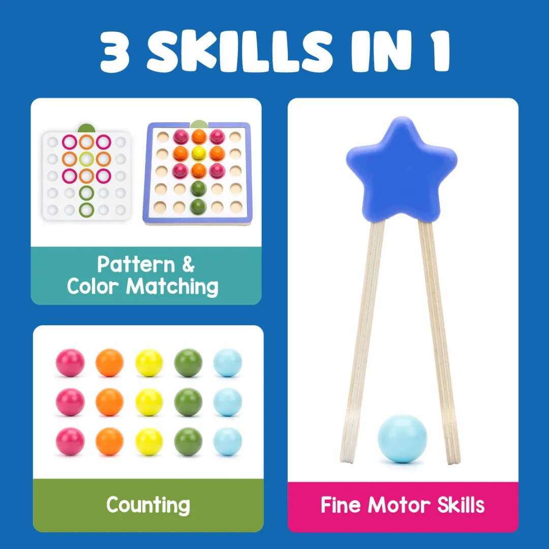 Learning Resources Patroon & Volgorde Speelgoedbord Multicolor - afbeelding 6 van 6