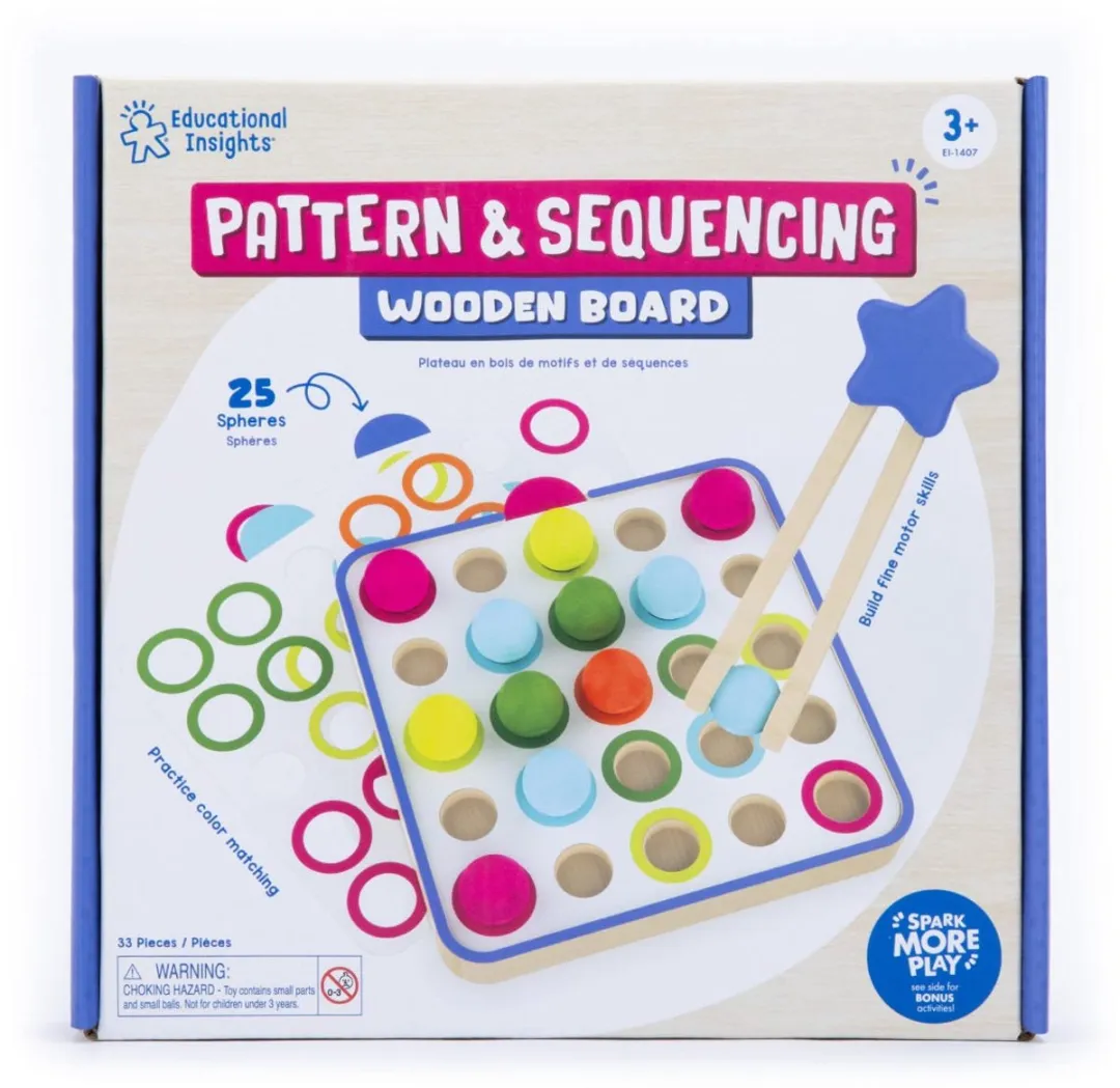 Learning Resources Patroon & Volgorde Speelgoedbord Multicolor