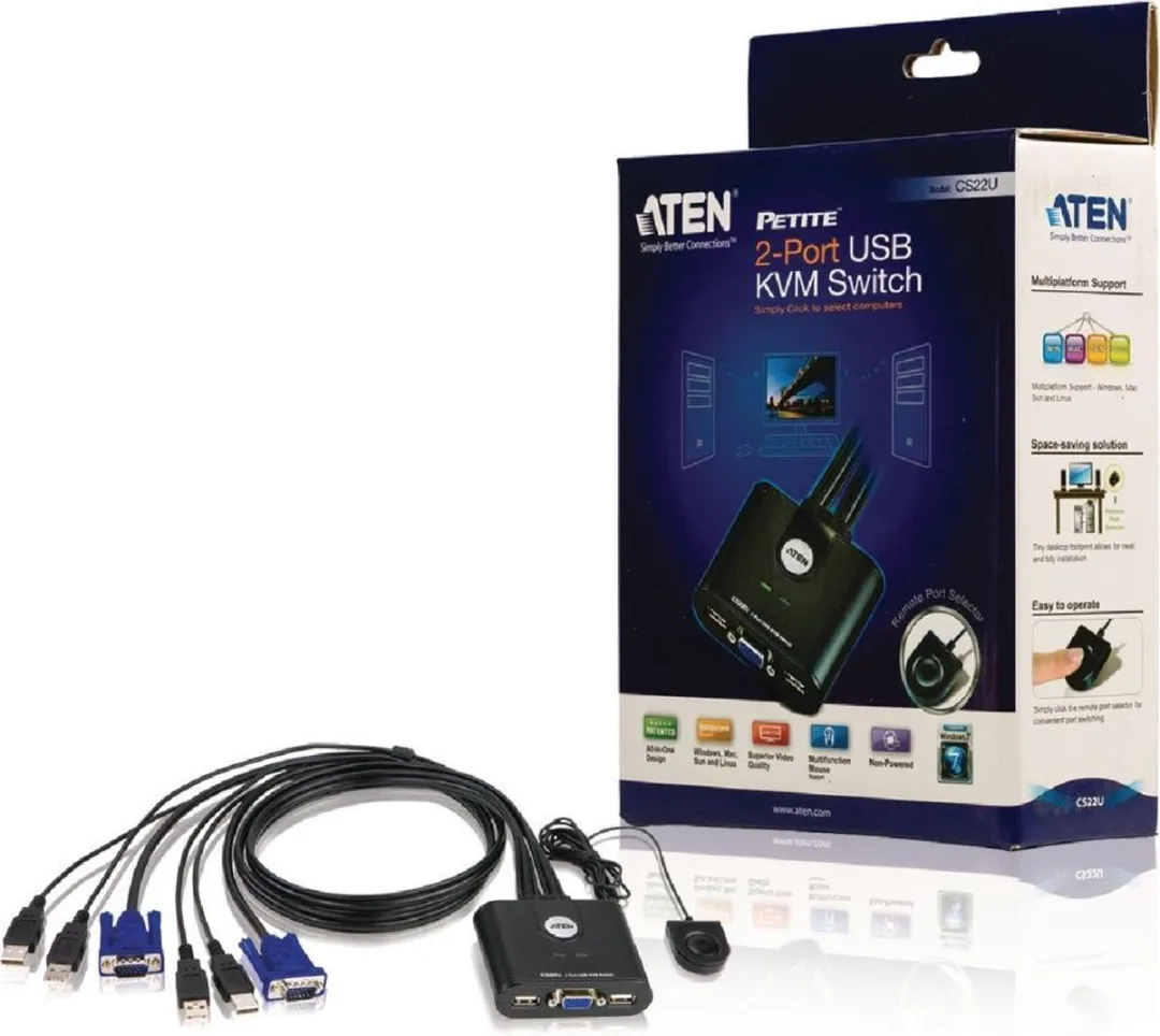 Aten CS22U KVM-switch