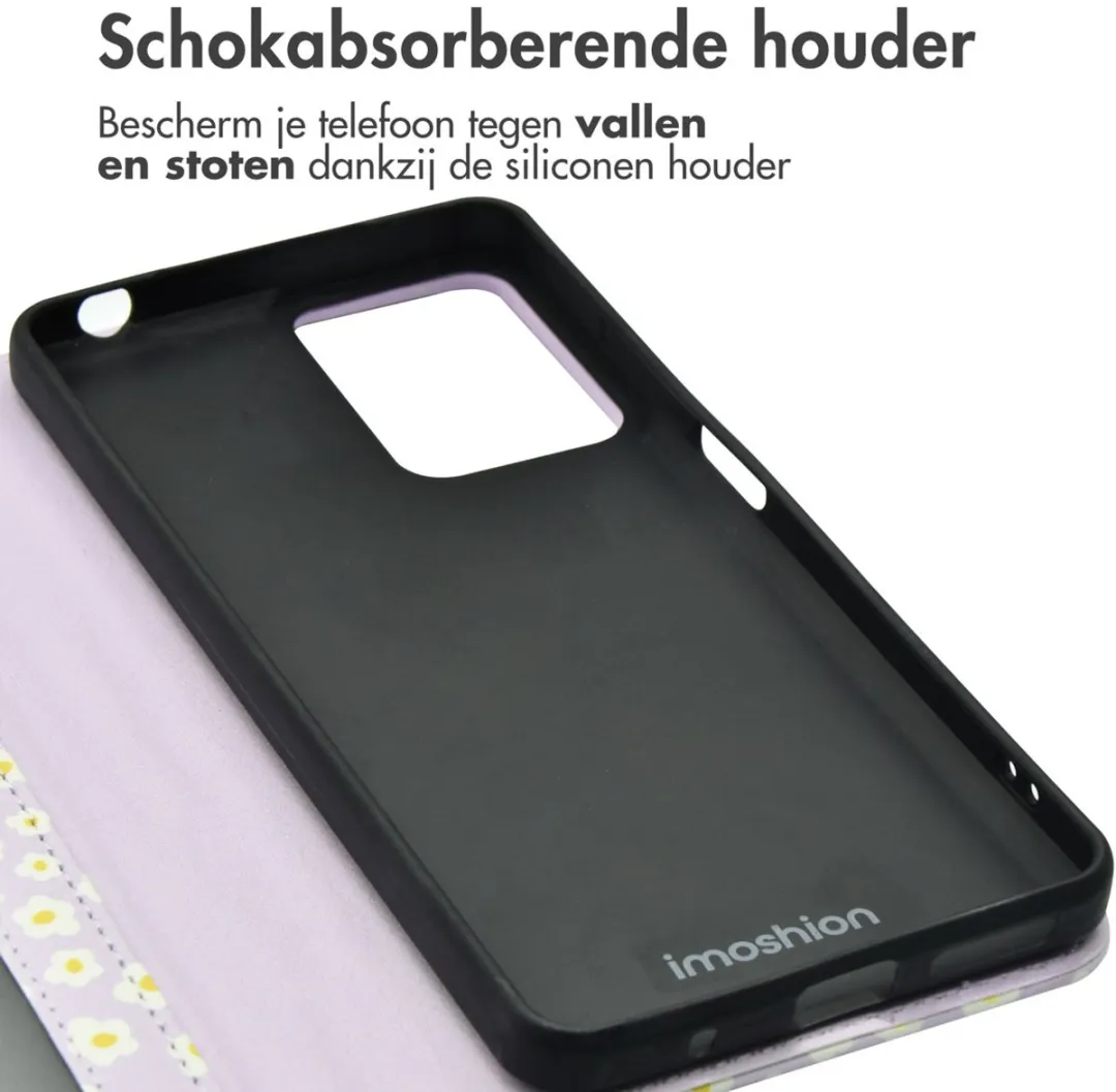 Imoshion Moto G24 Power Hoesje - White Daisy