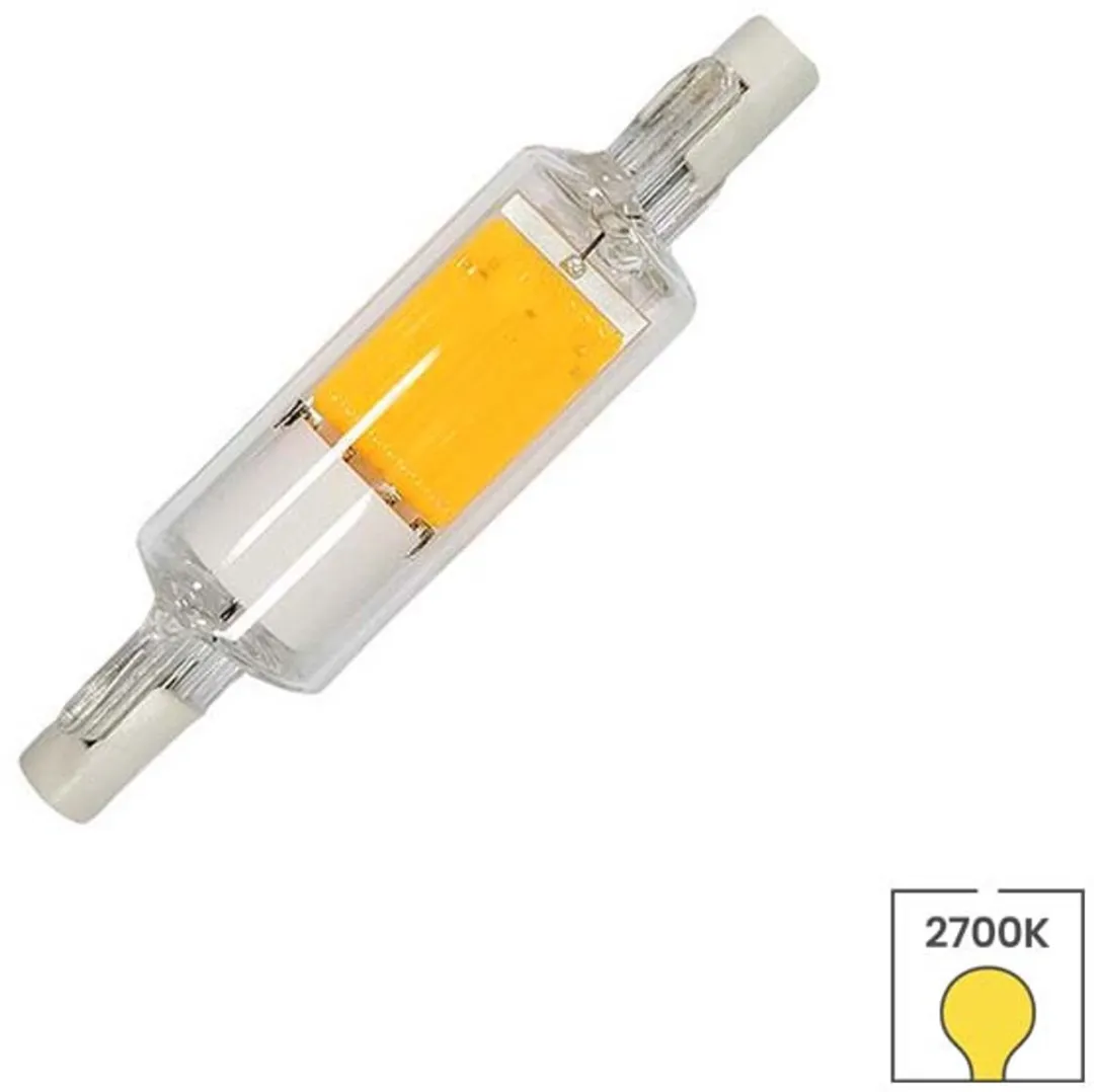 Lybardo - R7s LED staaflamp - 78 mm - 3.8W - 2700K Warmwit Licht