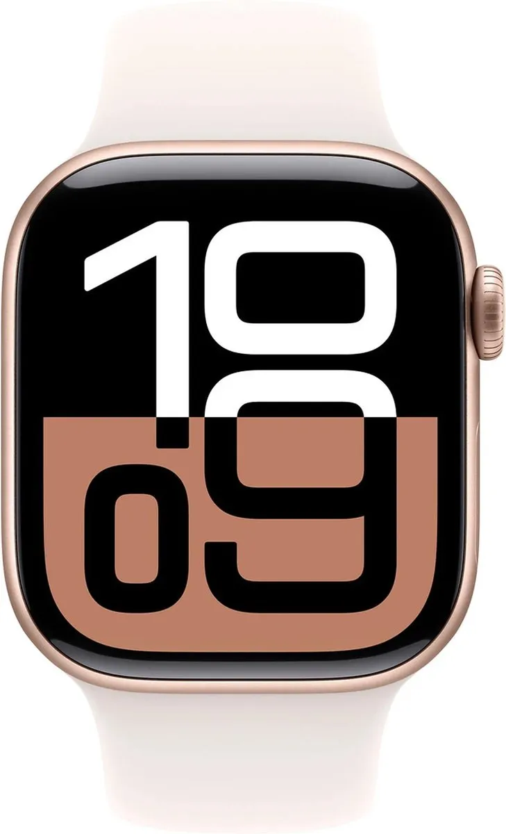 Apple Watch Series 10 46mm Roségouden Aluminium
