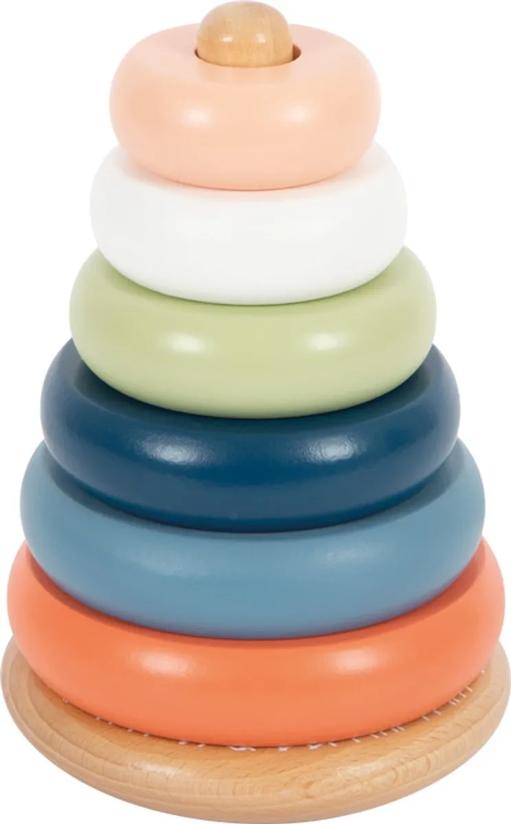 Small Foot Houten Stapeltoren Arctic 7-delig - Multi