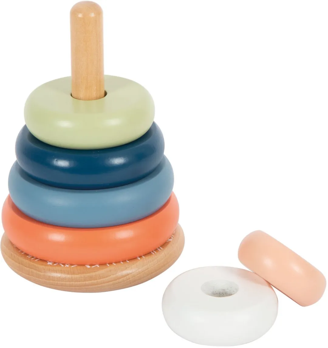 Small Foot Houten Stapeltoren Arctic 7-delig - Multi